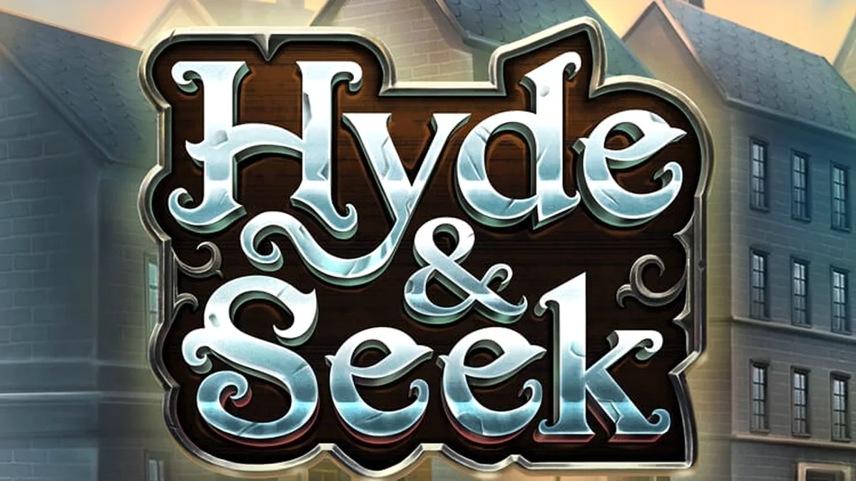 Interface do slot Hyde & Seek com elementos temáticos de Halloween